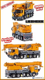 WAI LIEBHERR LTF 1060-4.1 吊臂車模型