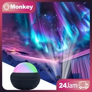 CAHAYA Galaxy Aurora Projector, RGB Galaxy Moon Projection Light, Galaxy Light Projector with Colorf