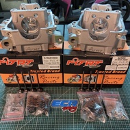 E-119 Cylinder Head 19/22 Big Valve set Aerox v1/v2, Nmax v1/v2 MTRT