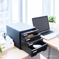 Desktop 9772 Transparent File Box File Cabinet File Box Layer 4 Drawer Cabinet A4 Plastic File Cabin