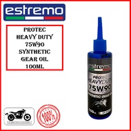 [100% ORIGINAL !!!] ESTREMO PROTEC HEAVY DUTY SYNTHETIC GEAR OIL 75W90 75W-90 (100ML) / MINYAK GEAR