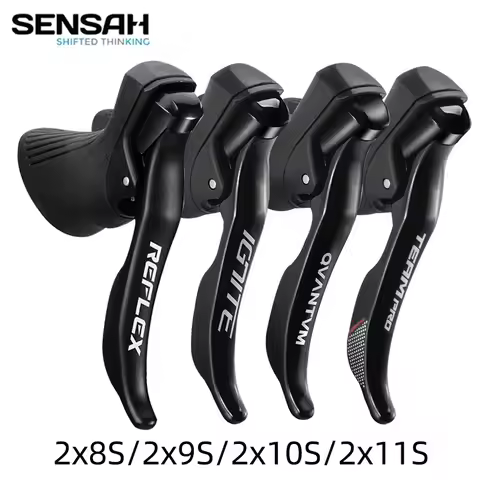 SENSAH IGNITE Road Bike Shifters 2x8 2x9 2x10 Speed Brake Lever 16/18/20 Speed Bicycle Derailleur Fo