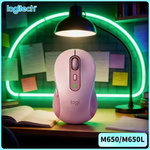 Logitech M650 Wireless Mouse, Compact Silent, Easy Pairing with Laptop & Desktop M750/M280/M350/M220