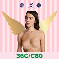 [Size 36C/C80 - 57] Wear Everywhere Push-up Strapless Premium Women's Bra, Push-up-Praline