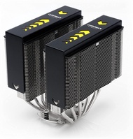 NH-D15 chromax.Black CPU Cooler with NA-HC3 chromax.Black.swap Heatsink Covers