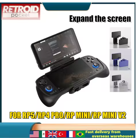 Retroid Dual Screen Add-On 5.5" AMOLED 1080P Touchscreen for RP5/RP Mini/V2/RP4 Pro USB-C Display 3 