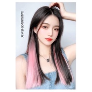 RAMBUT PALSU WARNA WARNI / HAIRCLIP WARNA wig hair clip colour highlight / rambut sambung palsu exte