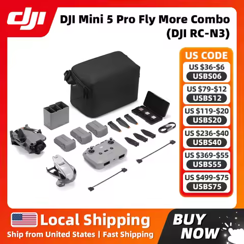 DJI Mini 5 Pro Fly More Combo (DJI RC-N3)