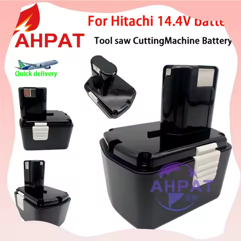 202614.4V 4.8/6.8/9.8/12.8Ah Rechargeable Battery For Hitachi EB1414S EB14B EB1412S 324367 EB14S DS1