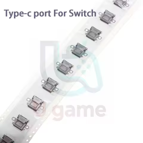 5pcs Replacement Type C Port Charging Port for Nintendo Switch/OLED/Lite Console USB Charger Socket 