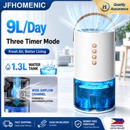 9L/Day Dehumidifier for Room 1.3L Water Tank UV Sterilization Remote Control for Home 15-35m2