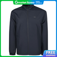 Mens Casual Lightweight Windbreaker Zip-Up Jacket Dd2-Jua-Bf350B - Navy