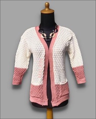 KARDIGAN NANAS SAKU KOMBINASI / CARDIGAN WANITA RAJUT / CARDIGAN NANAS SAKU 2 / CARDIGAN WANITA / CA