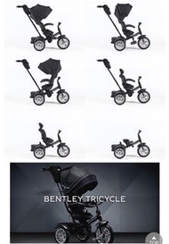 Bentley 賓利 小孩三輪車 嬰幼兒手推車 多功能 陪你小孩到3歲多