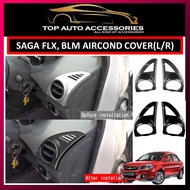 SAGA BLM / FLX INTERIOR COVER CARBON FIBER AIRCOND VENT OUTLET COVER CARBON / PIANO BLACK