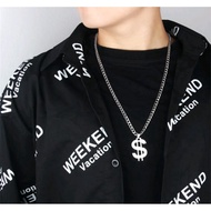 WSW- imported necklace, current trend, ok dollar necklace