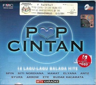 Pop Cintan 14 Lagu-Lagu Balada Hitz VCD MTV Karaoke Original Artist Achik Spin Siti Nordiana Mamat E