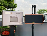 Loa Xách Tay Arirang MB2 PRO Cao Cấp Kèm 2 Micro Không Dây Bass 16.5cm Pin 6800mAh Hoạt Động Lên Đến