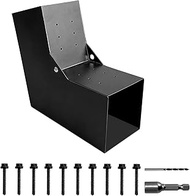 15 Degree Pergola DIY Bracket Kits,2-Way L Shaped Corner Brackets for 6" x 6"(Actual:5.5" x 5.5") Lu