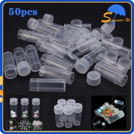 50pcs Botol Sampel 5ml wadah toples sampel toples botol mini kecil sampel Sample Bottle Vials Storag