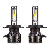 Mini6 H4 Car LED Headlight 6000K 6000lm (SILVER)