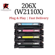 206X (W2110X) Compatible HP Toner Cartridge for LaserJet M255dw M283fdw M283cdw