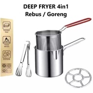 Multifunctional Deep Fryer Boiledbmw Fried/ Deep Fryer Stainless Steel