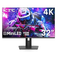KTC 32 Inch 4K Mini LED Monitor, Fast IPS, HDR1000 144Hz 1ms MPRT Gaming Monitor,Type-C 45W, HDMI/DP