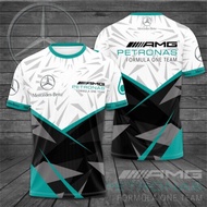 Mercedes AMG Petronas F1 Team T-Shirt 3D XS-5XL