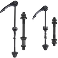 Zacro Quick Release Bike Axle Skewer Wheel Hub, [1 Pair] Front & Rear Bicycle Axle Hollow Shaft Spec