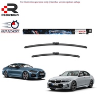 BOSCH AEROTWIN WIPER BLADE BMW 320i 330i 330e G20 420i 430i i4 220i M3 G80 M4 G84 (24"+19")