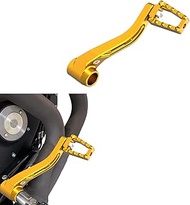 PJMTCUSTOM Gold CNC Foot Controls Brake Shifter Shift Levers Fits for Harley Davidson 2014-21 Sports