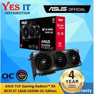 ASUS TUF Gaming Radeon RX9070XT OC EDITION 16GB GDDR6 GRAPHICS CARD (TUF-RX9070XT-O16G-GAMING)