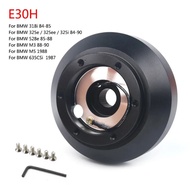 E30H Aluminum Racing Steering Wheel Short Hub Kit Adapter Boss Kit For BMW E30 3-/5-SERIES 318 325 5