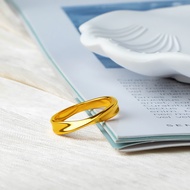 Cincin emas 916  Mobius Ring gold 916/22K