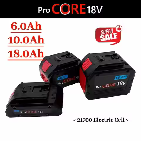 2025 18V ProCORE 8000mAh for Bosch 18V Cordless Tool BAT609 BAT618 GBA18V80 21900 Replacement Batter