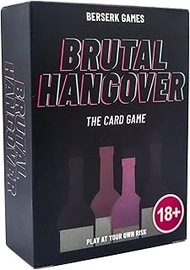 Brutal Hangover - The 3 in 1 Card Game | Great For Games Nights, Parties, Hen Do's, Stag Nights, Stu