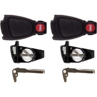 SCITOO Replacement for Shell 4 Buttons Pad Outer shell Keyless Entry Remote Car Key Fob Case 2002-20