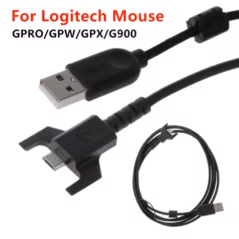 USB Mice Line, 1.8M Charging Cable For Logitech G Powerplay Mouse Pad / G Pro Wireless Keyboard / G5