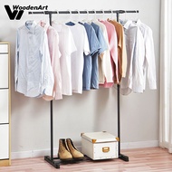 Single Pole clothes drying rack rak baju gantung baju penyidai baju ampaian baju besi gantung baju c