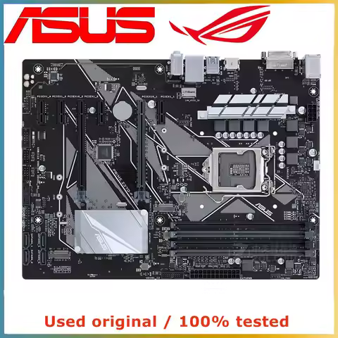For ASUS PRIME Z370-P Z370P Motherboard Z370 64GB LGA 1151 DDR4 ATX Mainboard