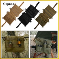 Gepnoo Camping Chair Armrest Bag Chair Attached Hanging Bag for Lawn Fishing Picnic
