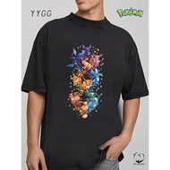 pokemon YYGG X Pokémon | 1 PC Creative Graphic T-Shirt, Short Sleeve, Suitable For All Seasons Eevee