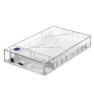 Built-in HDD Casing External Portable Hard Drive Enclosure Mobile Hard Disk Box EU Plug