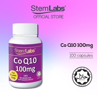 StemLabs CoQ10 100mg (100's) [JAKIM HALAL] Heart Energy Booster TTC | EXP: 12/2026 (Made in New Zeal