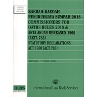 kaedah kaedah pesuruhjaya sumpah dan akta akuan berkanun