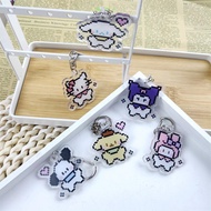 STARYSWAY Anime Pendant, Cute   Keychain, Decoration    Cinnamonroll  Keyring Children