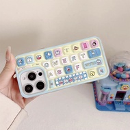 Doraemon/Stereo Doraemon Keyboard Suitable for iPhone16/15 Phone Case/ckue