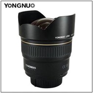 Yongnuo永諾YN14mm F2.8 Nikon用超廣角定焦鏡 AF 14mm f/2.8