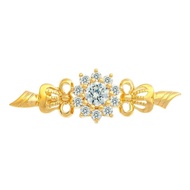 Zhulian Gold Plated Brooch (BH5006)
